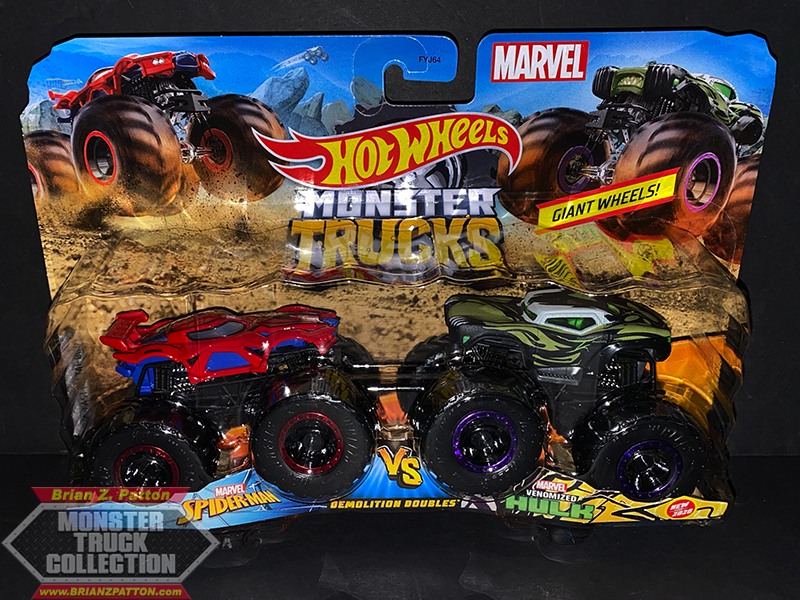 Hot Wheels Monster Trucks Spider-Man Spiderman Oversized Marvel 1